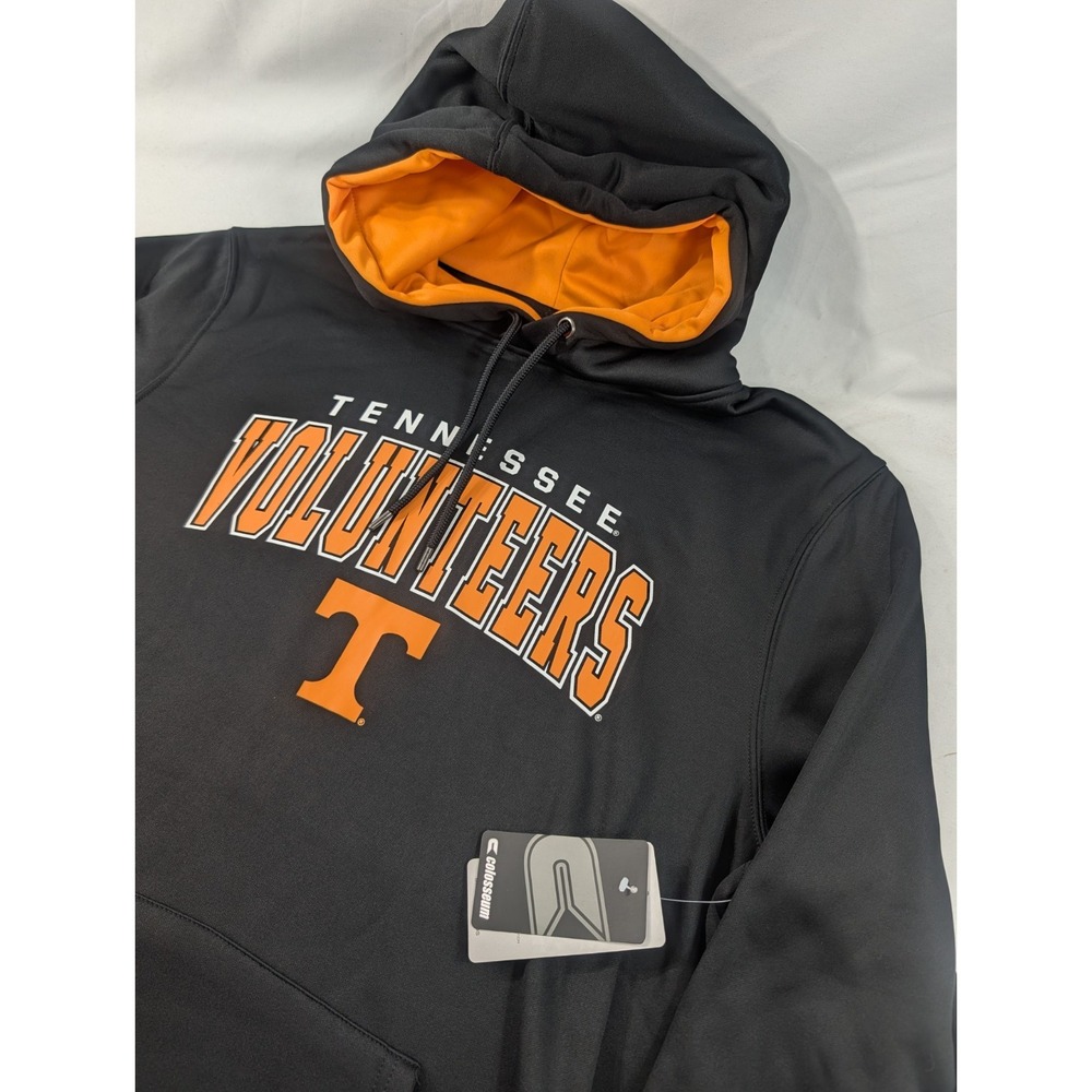 New Tennessee Volunteers Hoodie XL Black NCAA Football Colosseum Sweatshirt